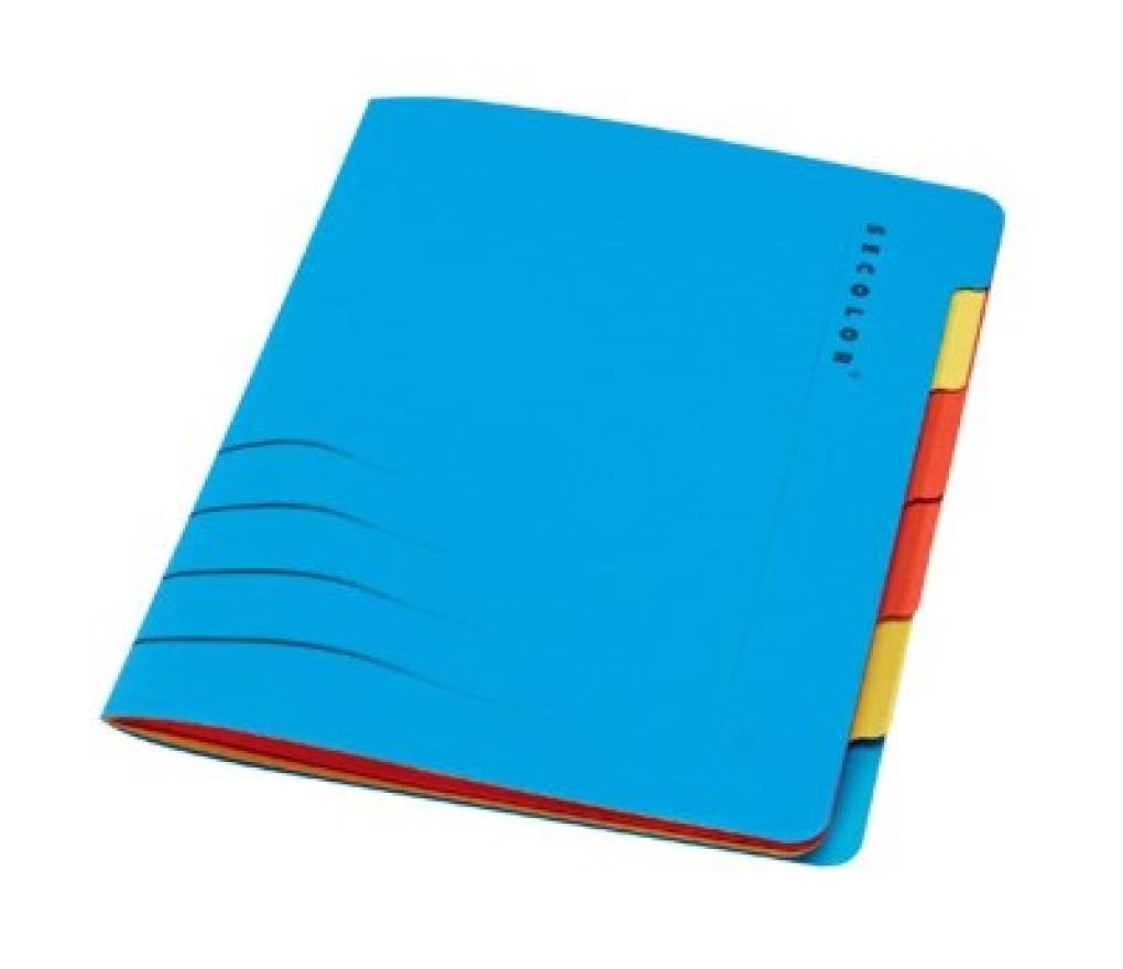 Voorordner Jalema Secolor Sixtab karton - Per stuk