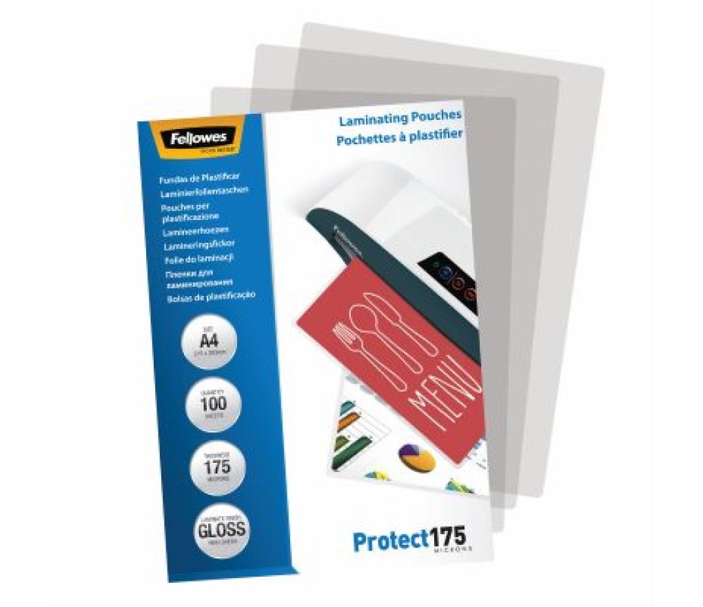 Lamineeretuis Fellowes A4 175 micron doos/100 - Per pak