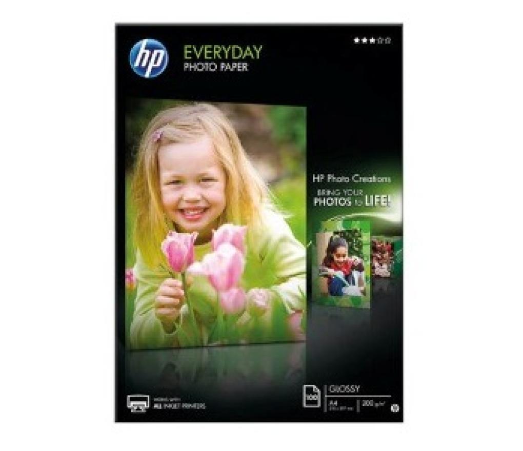 Fotopapier HP Q2510 A4 200 g glossy pak/100 - Per stuk