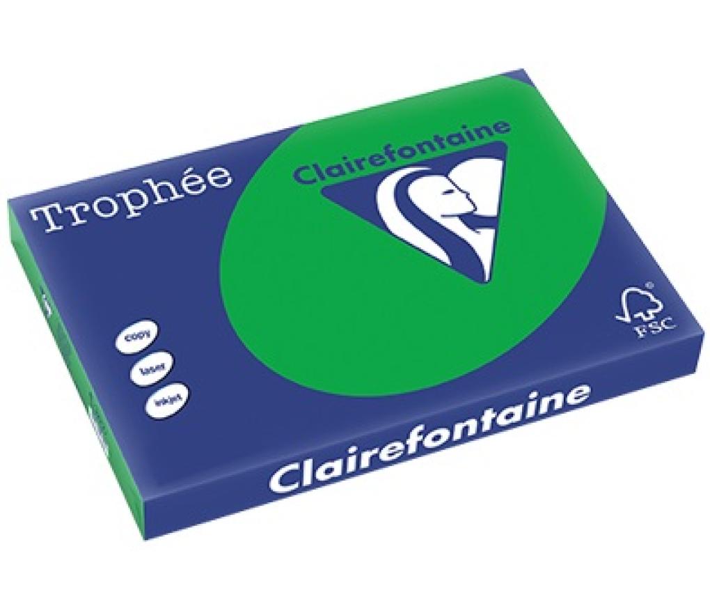 Kopieerpapier A3 120 g CLF Trophée intens 1272 biljartgroen riem/250 - riem