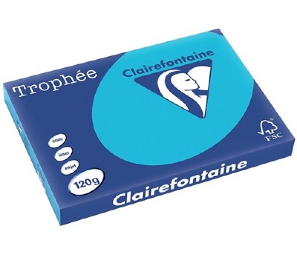 Kopieerpapier A3 120 g CLF Trophée intens 1359 koningsblauw riem/250 - riem
