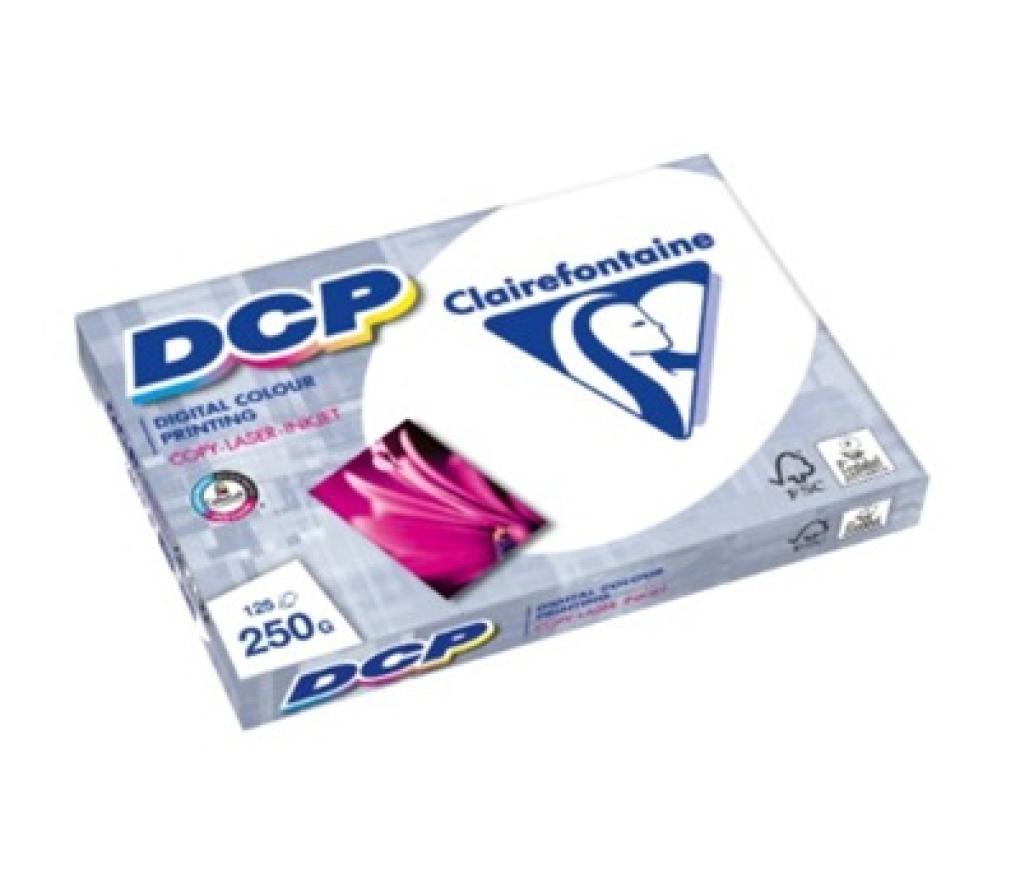 Kopieerpapier A4 250 g CLF DCP 1857 wit riem/125 - riem