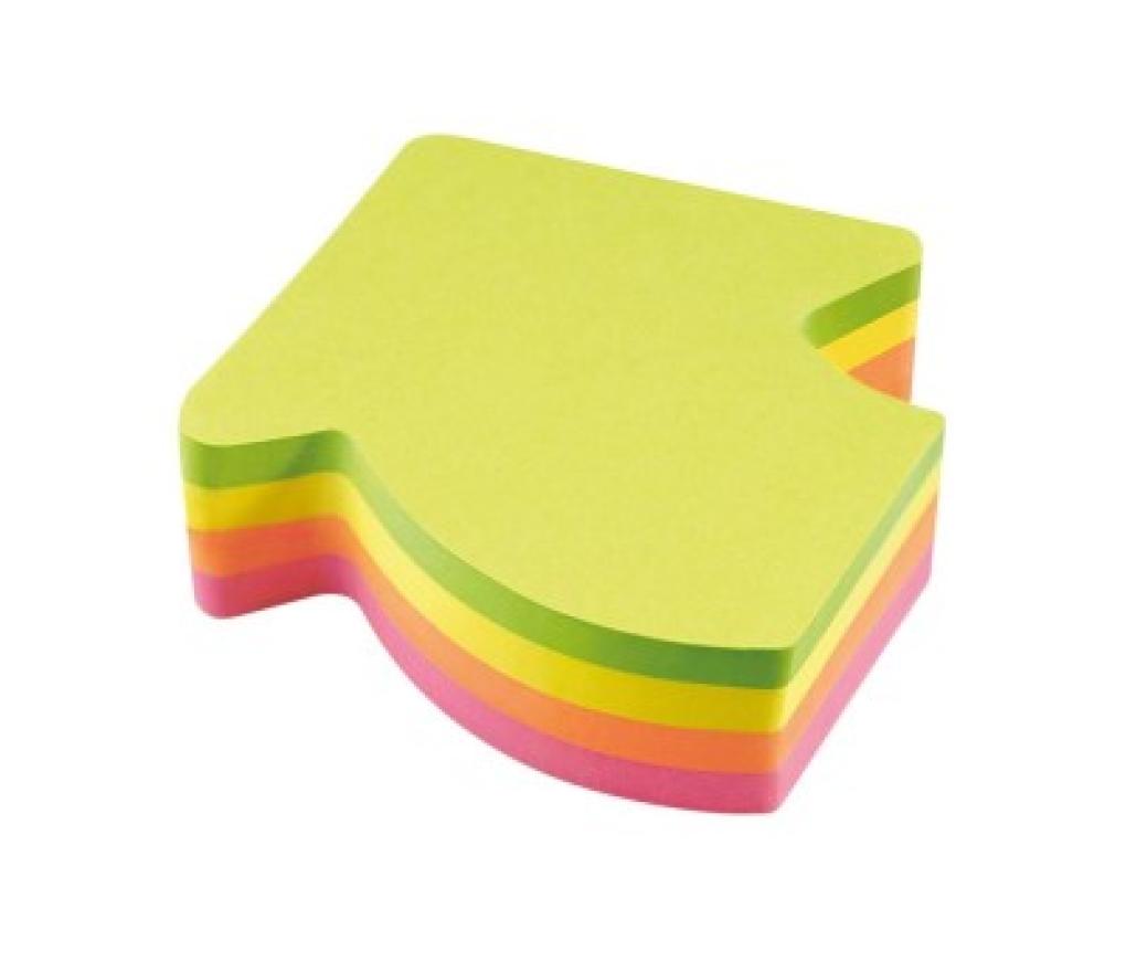 Memonotes 67 x 68 mm pijl assorti vel/200 - Per stuk