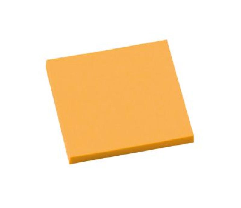 Memonotes 76 x 76 mm neon oranje - Per stuk