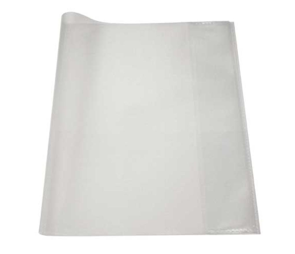 Schriftomslag A4+ 23 x 30 cm PVC transparant stevig zonder etikethouder - Per stuk