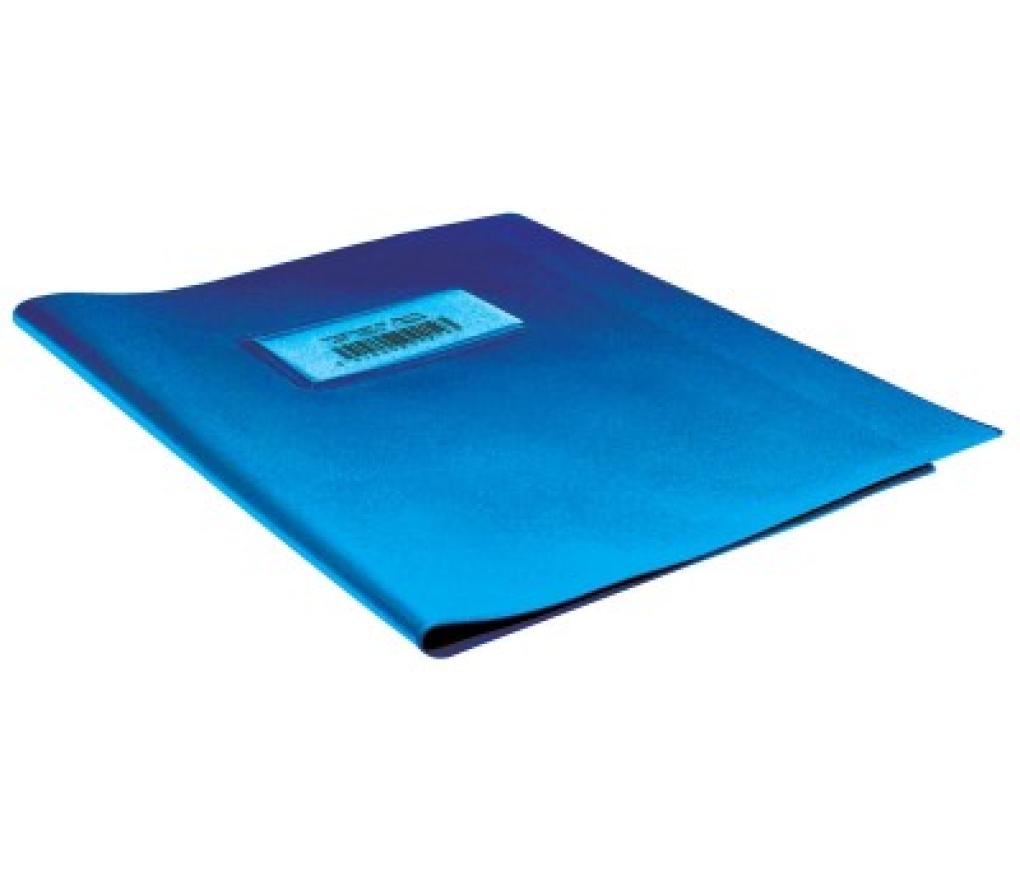 Schriftomslag Bronyl A5 extra stevig blauw met etikethouder - Per stuk