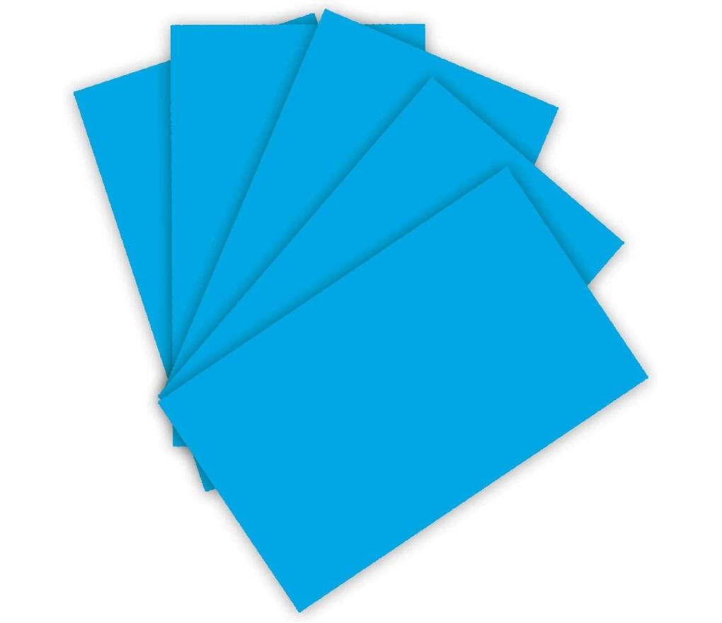 Tekenpapier 210 x 297 mm 120 g turkoois vel/100 - riem