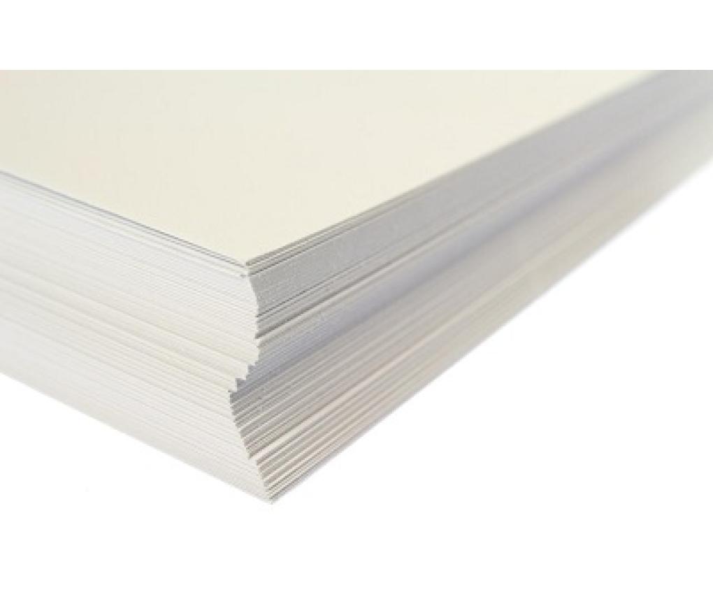 Tekenpapier 50 x 65 cm 170 g wit vel/125 - riem