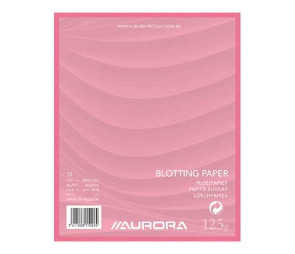 Vloeipapier 150 x 190 125 g roze bundel/10 - Per pak