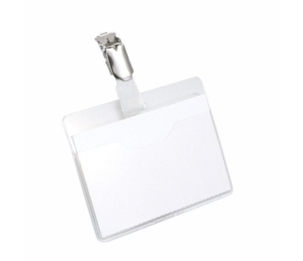 Badge Durable 8106 60 x 90 mm met clip doos/25 - Per pak
