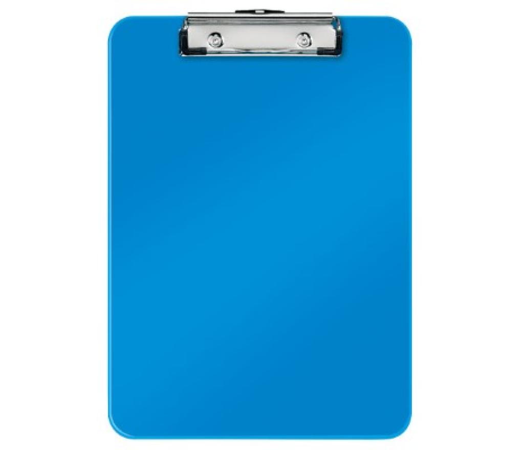 Klemplaat Leitz WOW PP blauw - Per stuk