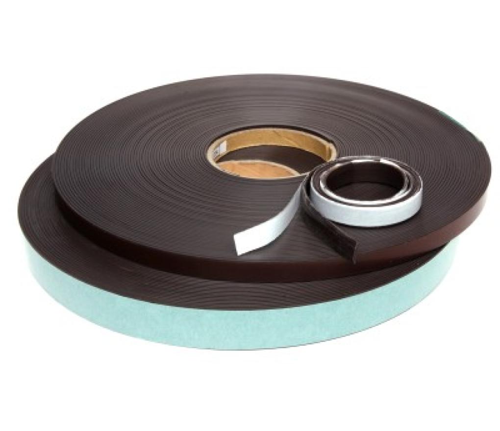 Magneetband Bouhon zelfklevend 12,5 mm x 30 m x 1,5 mm - Per stuk