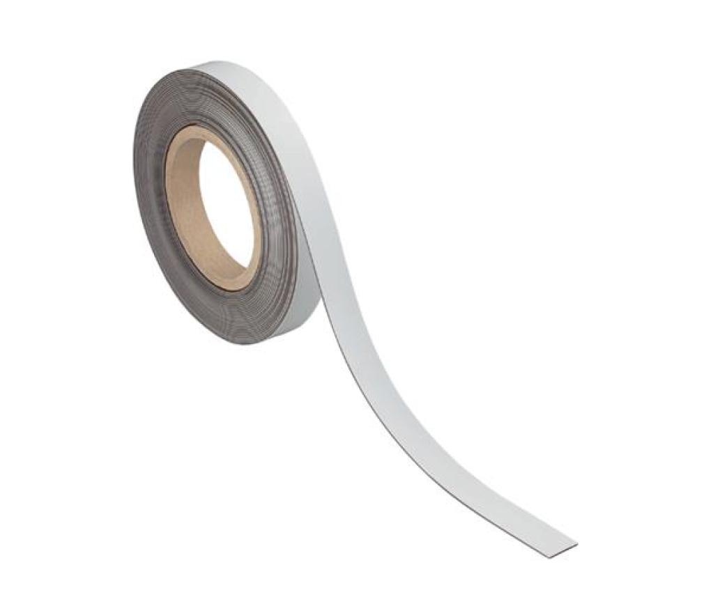 Magneetband etiketband wisbaar 20 mm x 1 mm x 10 m - Per stuk