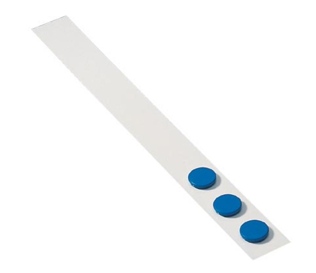 Metaalband magneethoudend zelfklevend 50 mm x 50 cm wit - Per stuk