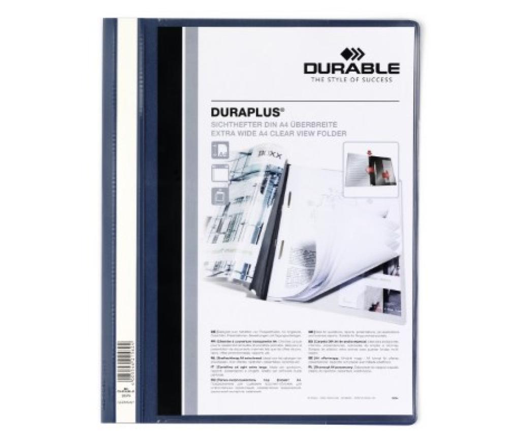 Offertemap Durable A4+ 2579 Duraplus donkerblauw - Per stuk