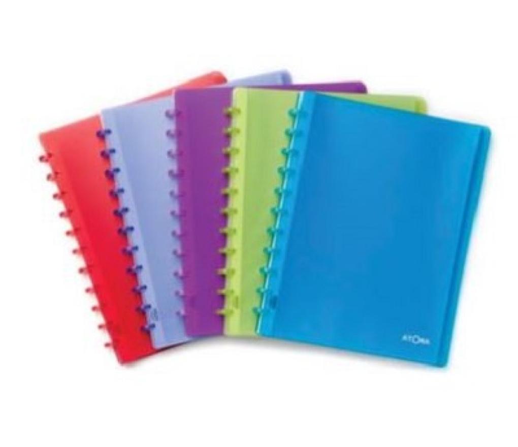 Presentatie album met ringen Atoma A4 50 pochetten - Per stuk