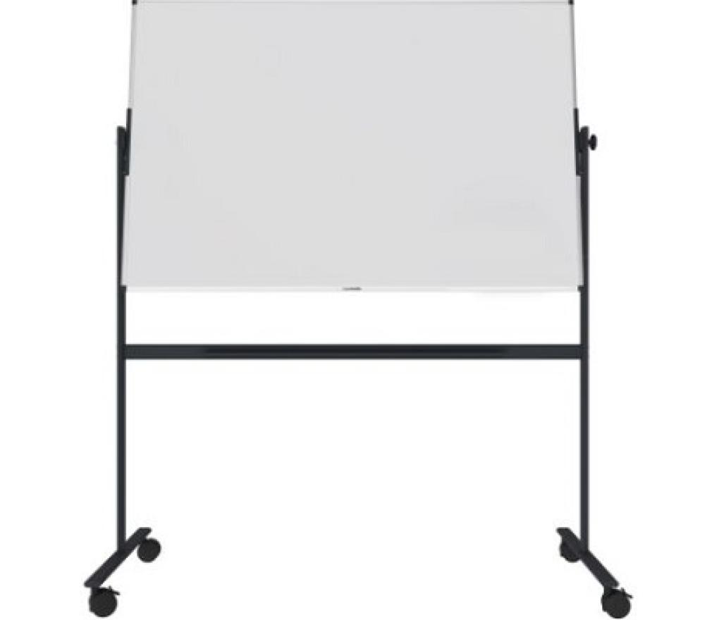Whiteboard emaille magnetisch Unite Plus 100 x 200 cm mobiel en kantelbaar - Per stuk