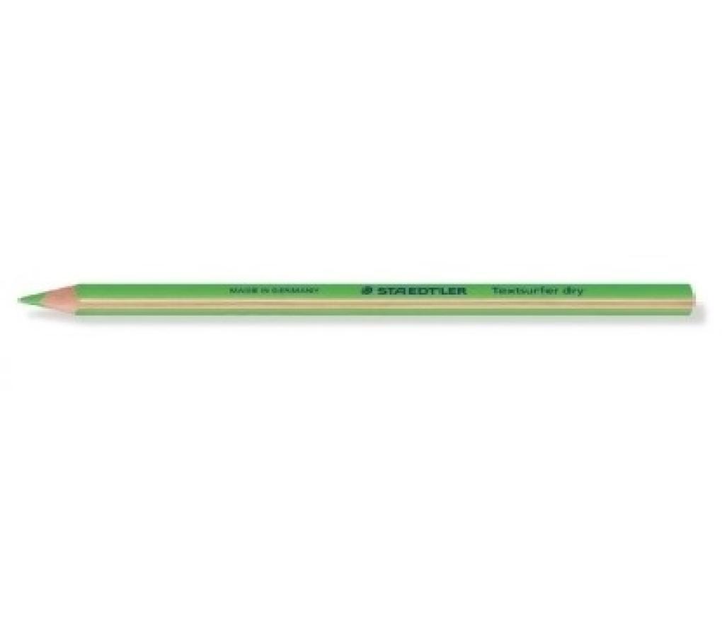 Fluo potlood Staedtler textsurfer dry 12864-5 groen - Per stuk