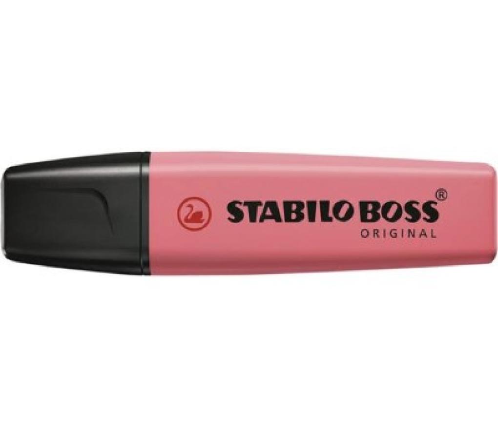 Fluostift Stabilo Boss Pastel cherry blossom pink - Per stuk