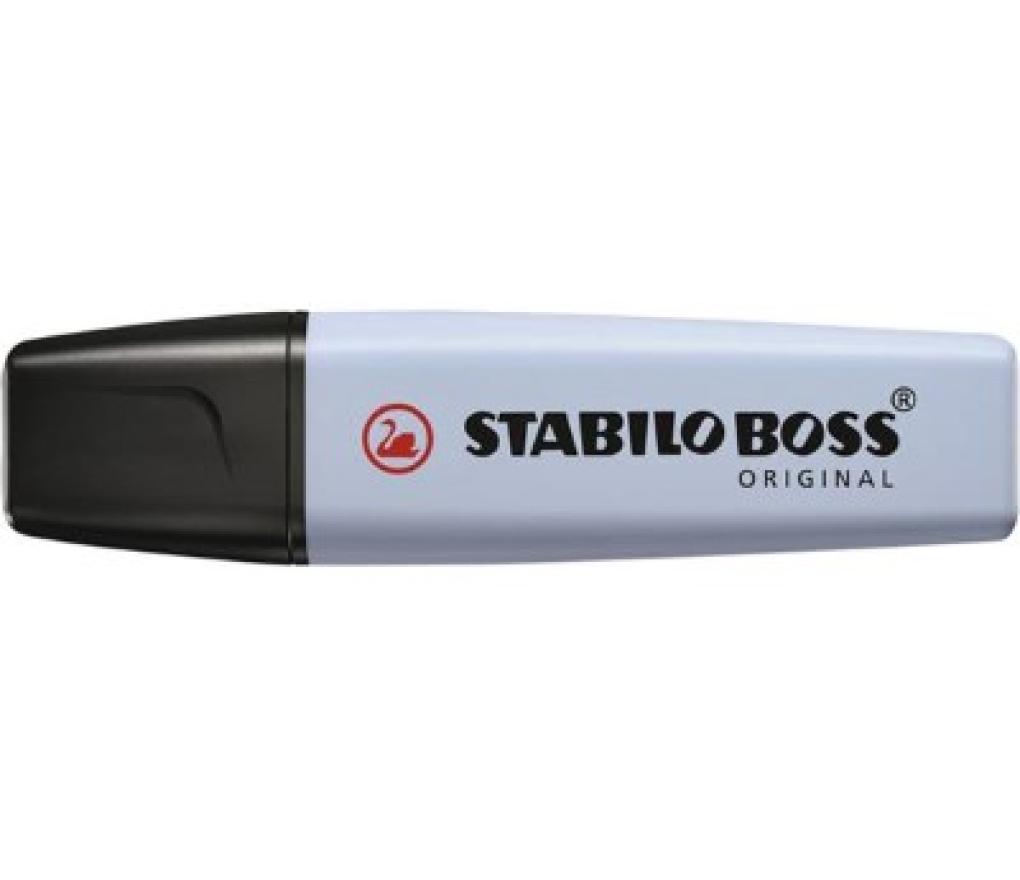 Fluostift Stabilo Boss Pastel cloudy blue - Per stuk