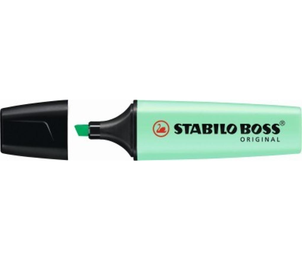 Fluostift Stabilo Boss Pastel hint of mint - Per stuk