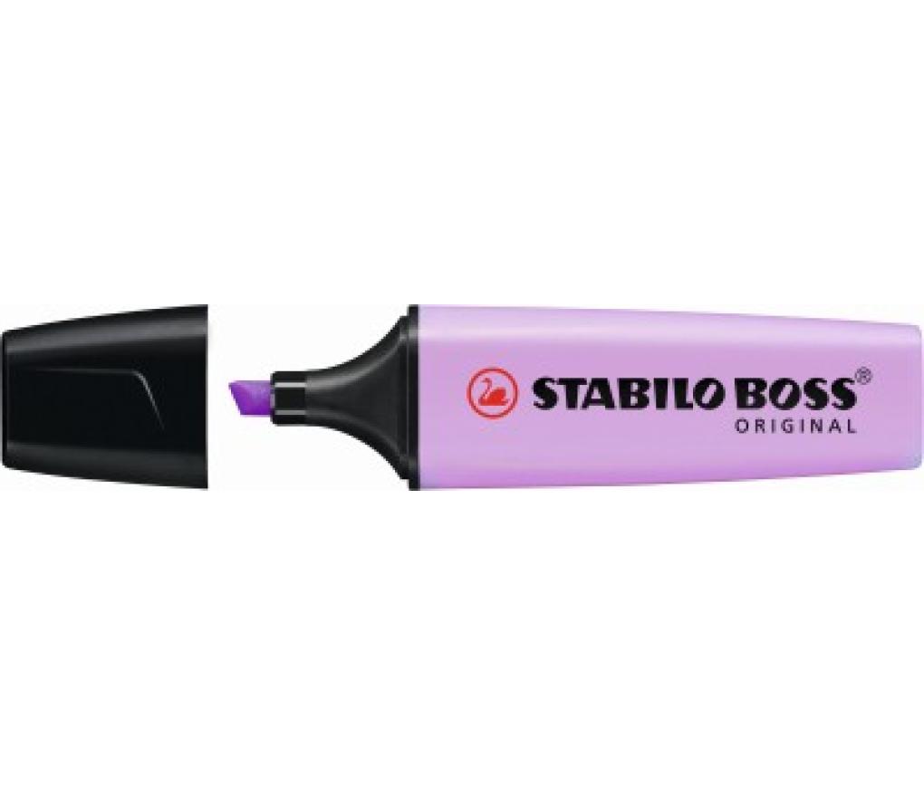Fluostift Stabilo Boss Pastel lilac haze - Per stuk