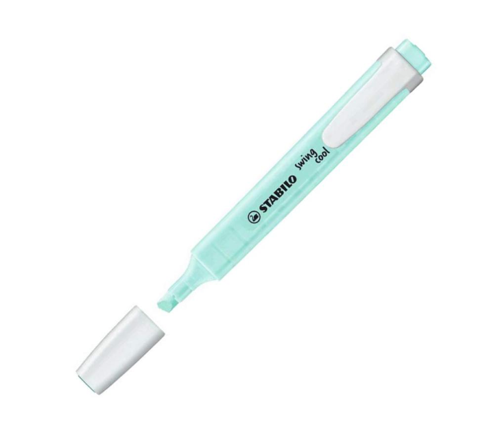 Fluostift Stabilo Swing cool pastel touch of turquoise - Per stuk