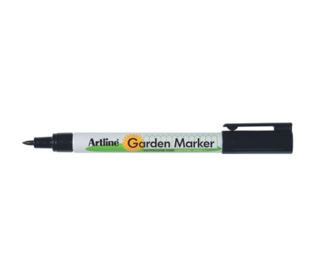 Garden marker Artline 780 zwart 0,8 mm blister/1 - Per stuk