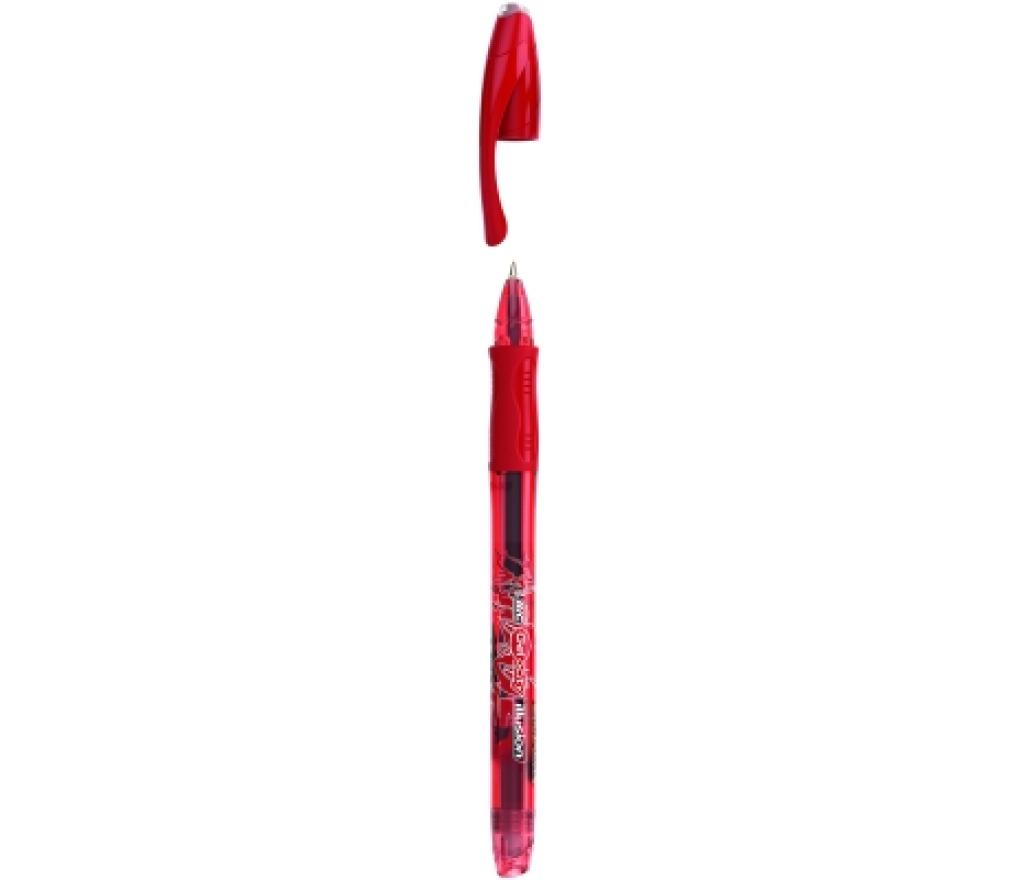 Gelroller Bic Gelocity Illusion 0,3 mm rood - Per stuk