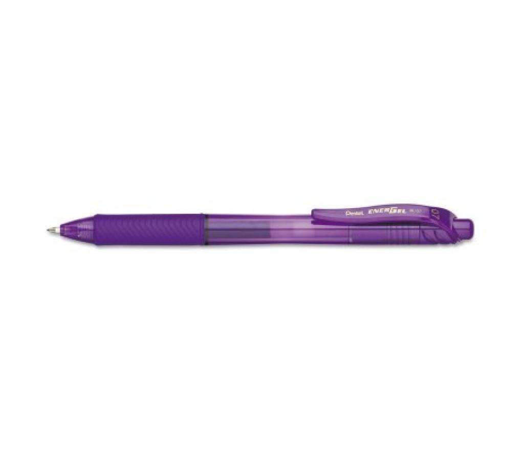 Gelroller Pentel energel BL107 paars - Per stuk