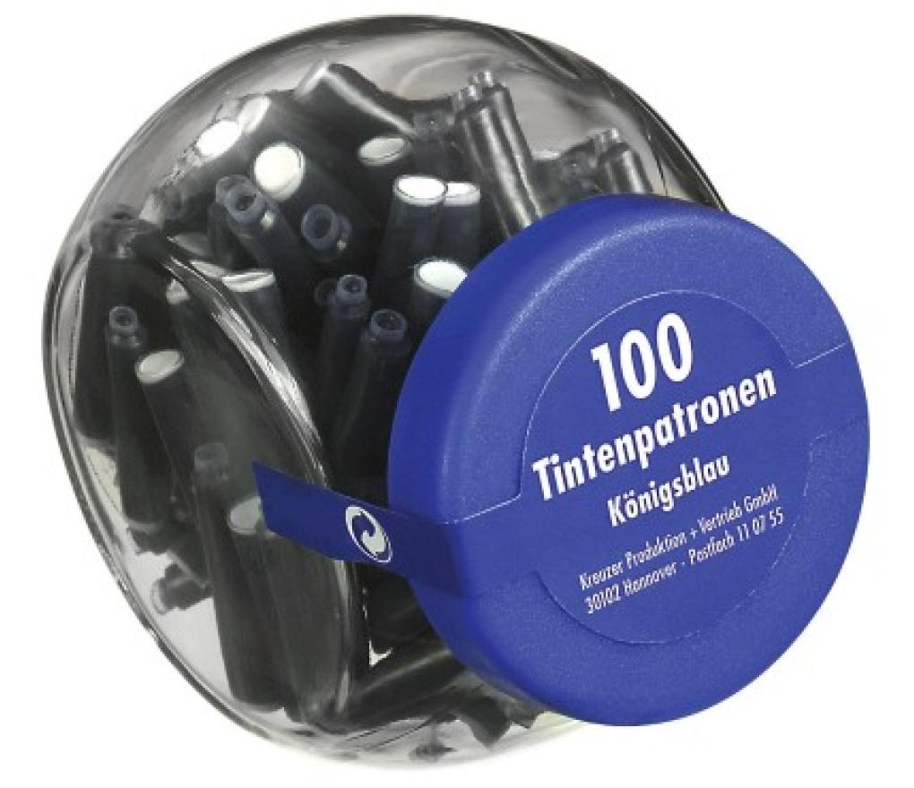 Inktpatronen vulpen Pelikan 4001 koningsblauw TP6 bokaal/100 - Per pak