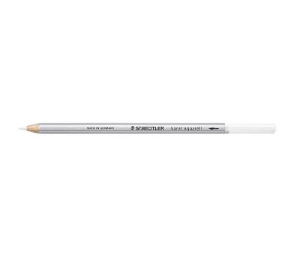 Kleurpotloden Staedtler Karat Aquarell 125 potlood voor plastic lei wit doos/6 - Per pak