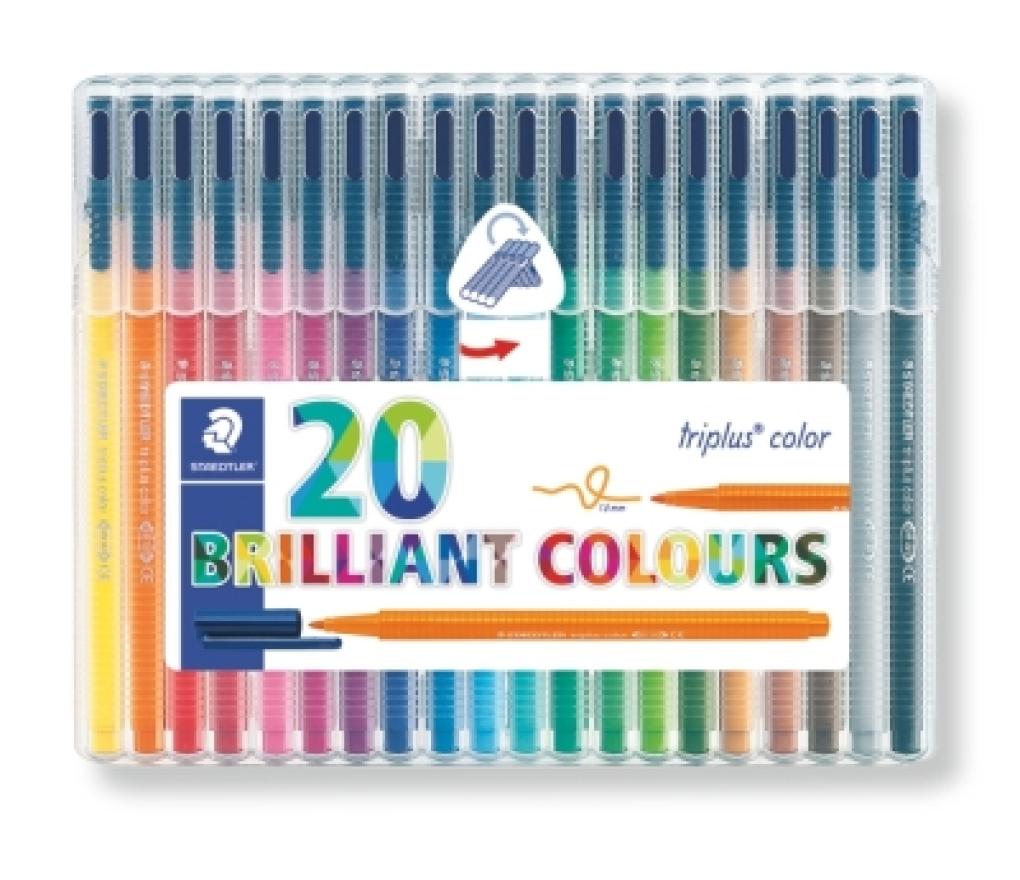 Kleurstiften Staedtler Triplus color 323 box/20 - Per pak