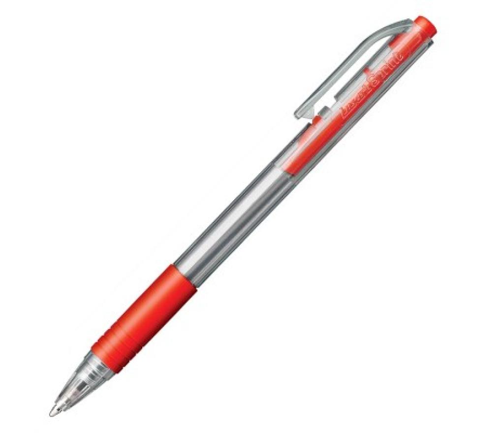 Kogelpen economy intrekbaar rood - Per stuk