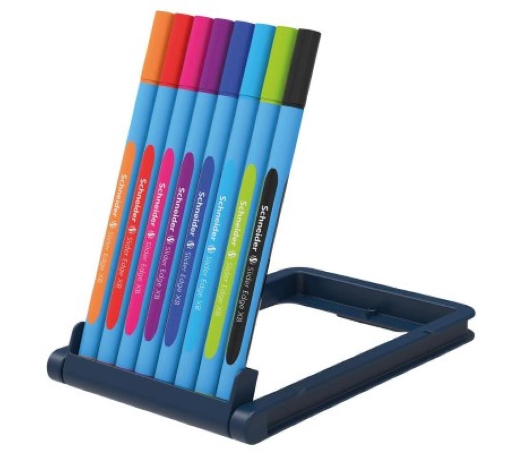 Kogelpen Schneider Slider edge XB 1,4 mm pennenstand etui/8 - Per pak