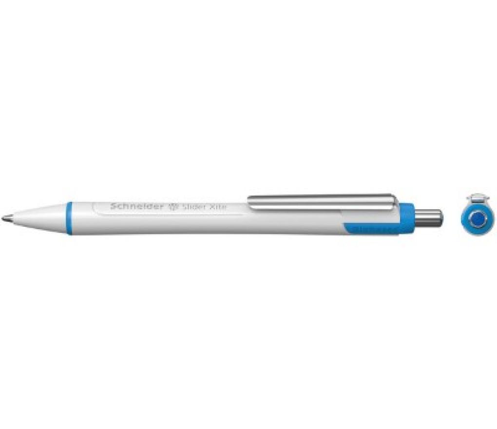 Kogelpen Schneider Slider Xite 1,4 mm intrekbaar blauw - Per stuk