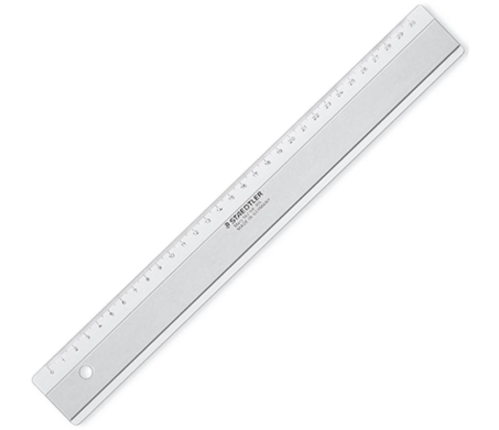 Lat 30 cm plastic Staedtler 56204-30 technisch - Per stuk
