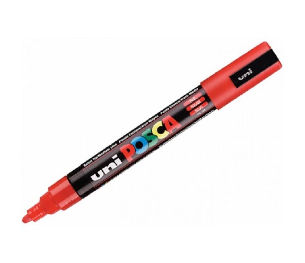 Paint marker Uni Posca 2,5 mm rood - Per stuk