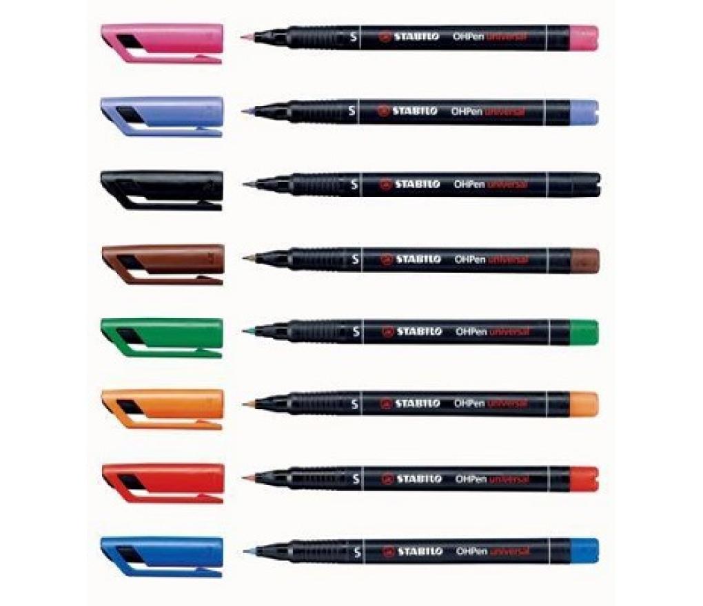 Permanent marker Stabilo 842/8 set/8 - Per stuk