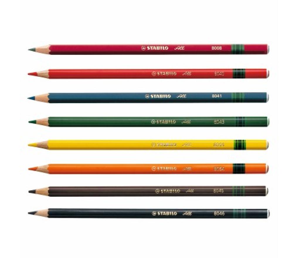 Potlood All Stabilo 8046 zwart doos/12 - Per pak
