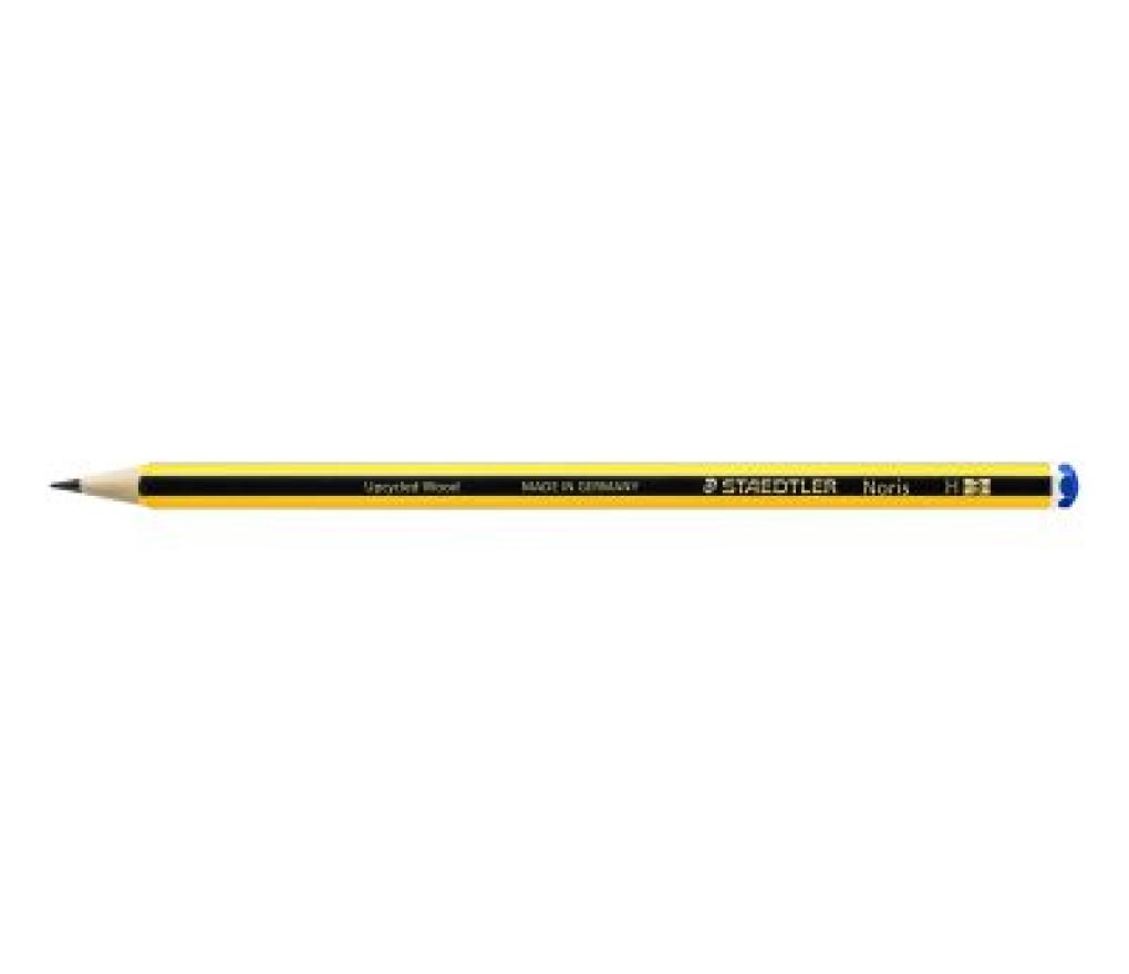 Potlood Staedtler Noris 120-3 upcyled wood H - Per stuk