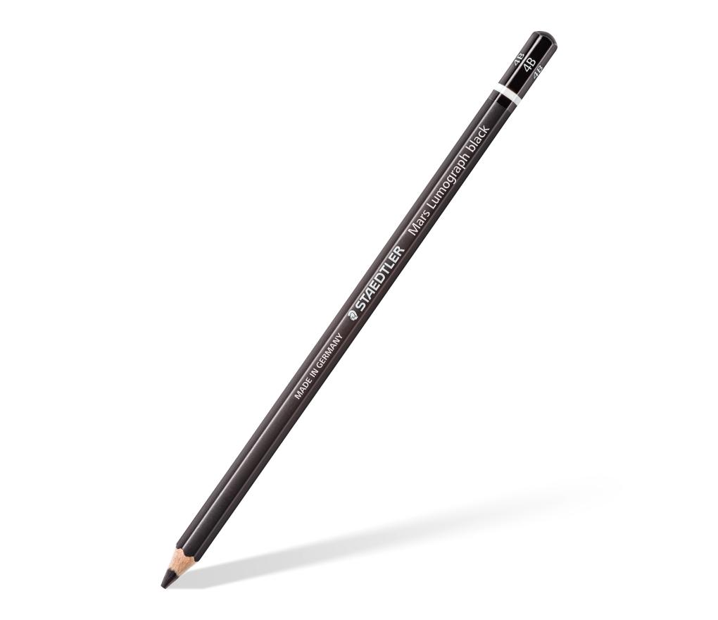 Schetspotlood Mars Lumograph black 4B - Per stuk