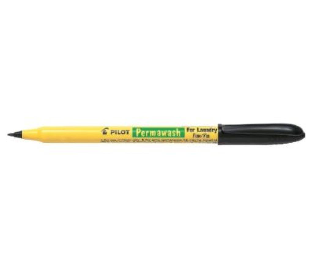Textielmarker Laundry marker Pilot Permawash zwart - PROMO - Per stuk