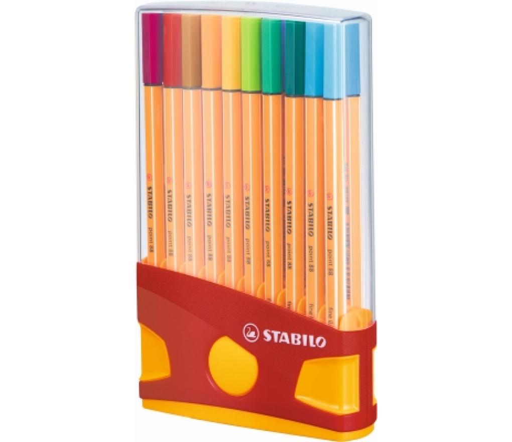 Viltstift Stabilopoint 88 colorparade set/20 - Per pak