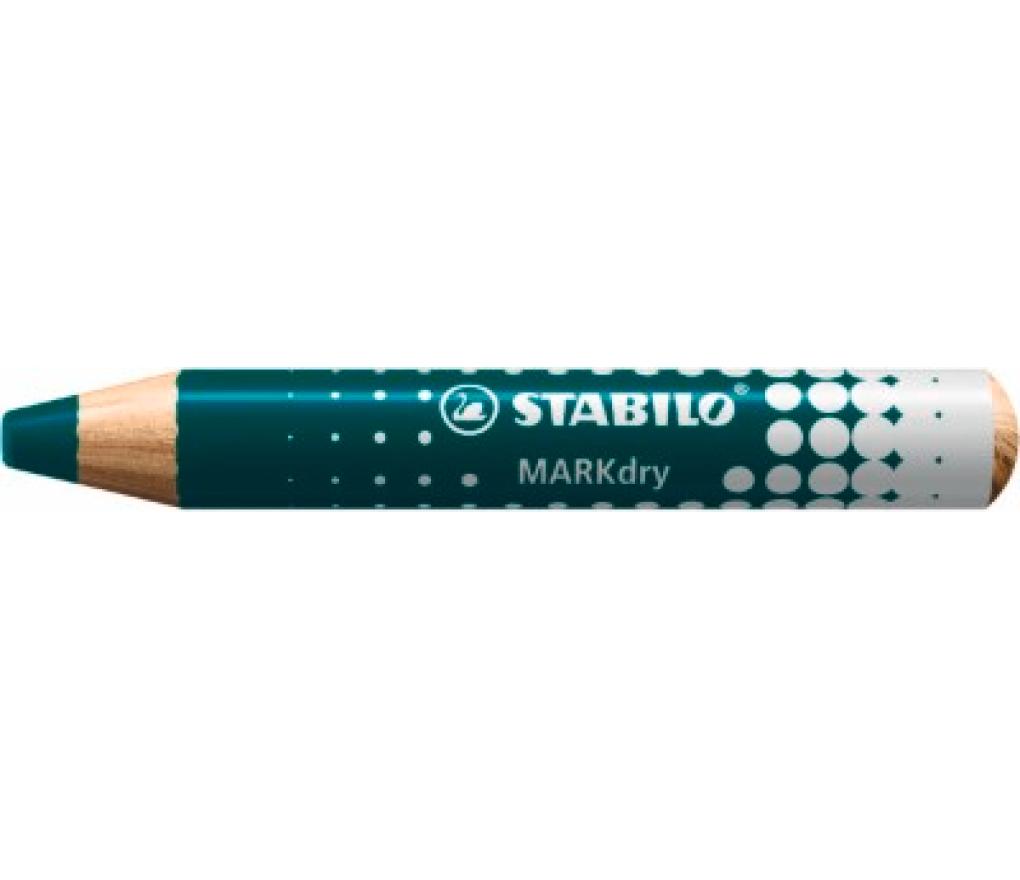Whiteboard potlood Stabilo MARKdry groen - Per stuk