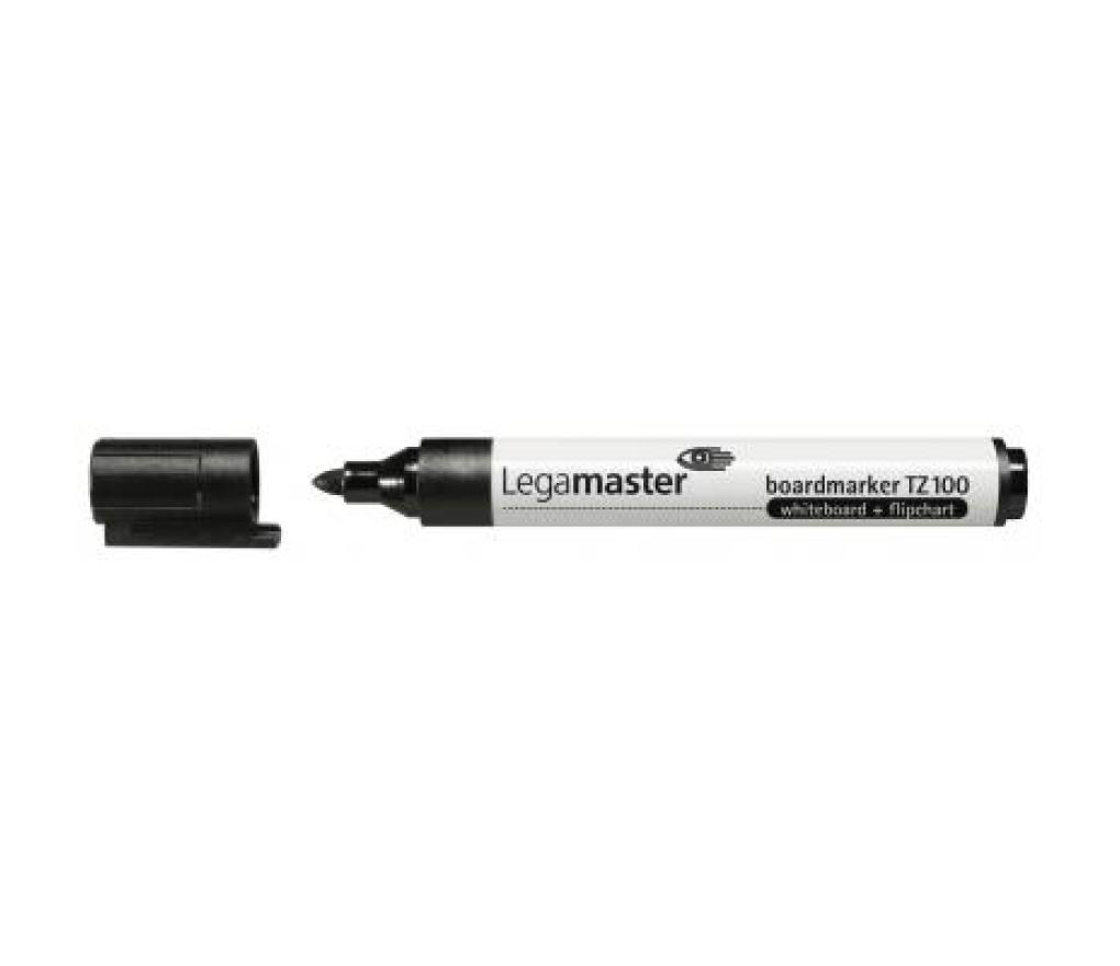 Whiteboardstift Lega TZ100 zwart - Per stuk