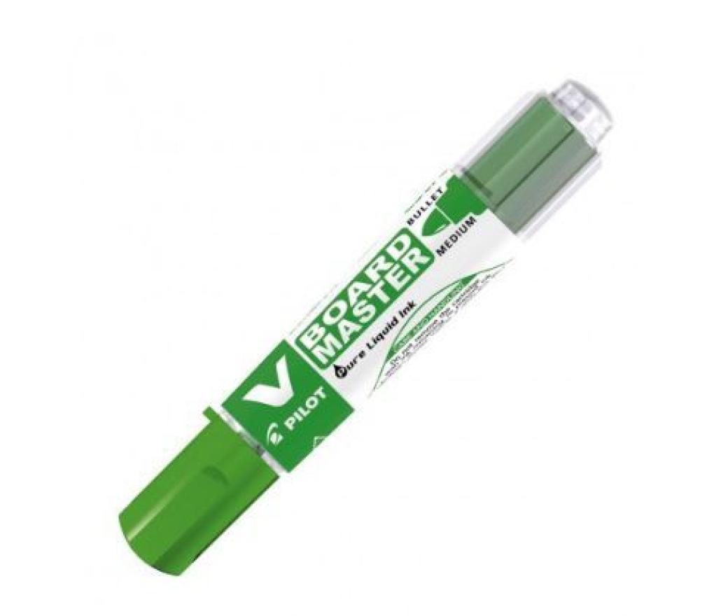 Whiteboardstift Pilot V-board master ronde punt groen - Per stuk
