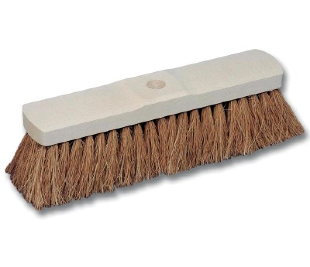 Kokosborstel in ongelakt hout 30 cm - Per stuk