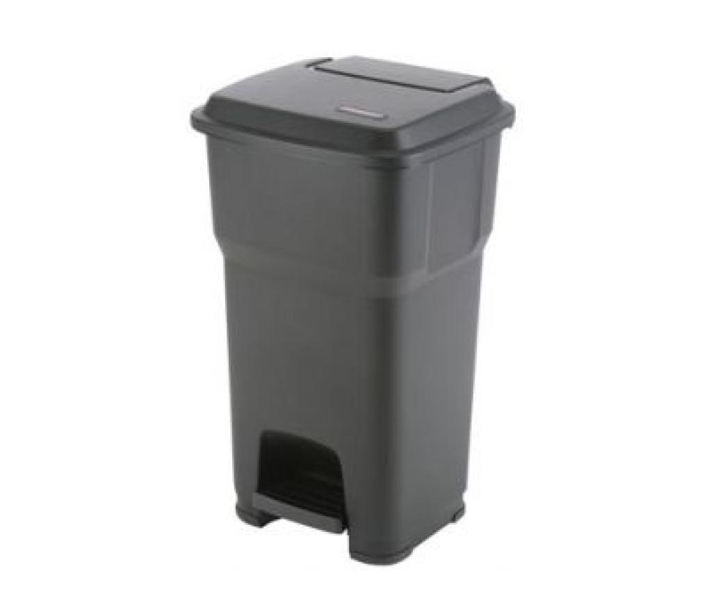 Pedaalemmer Vileda Hera 60L zwart - Per stuk