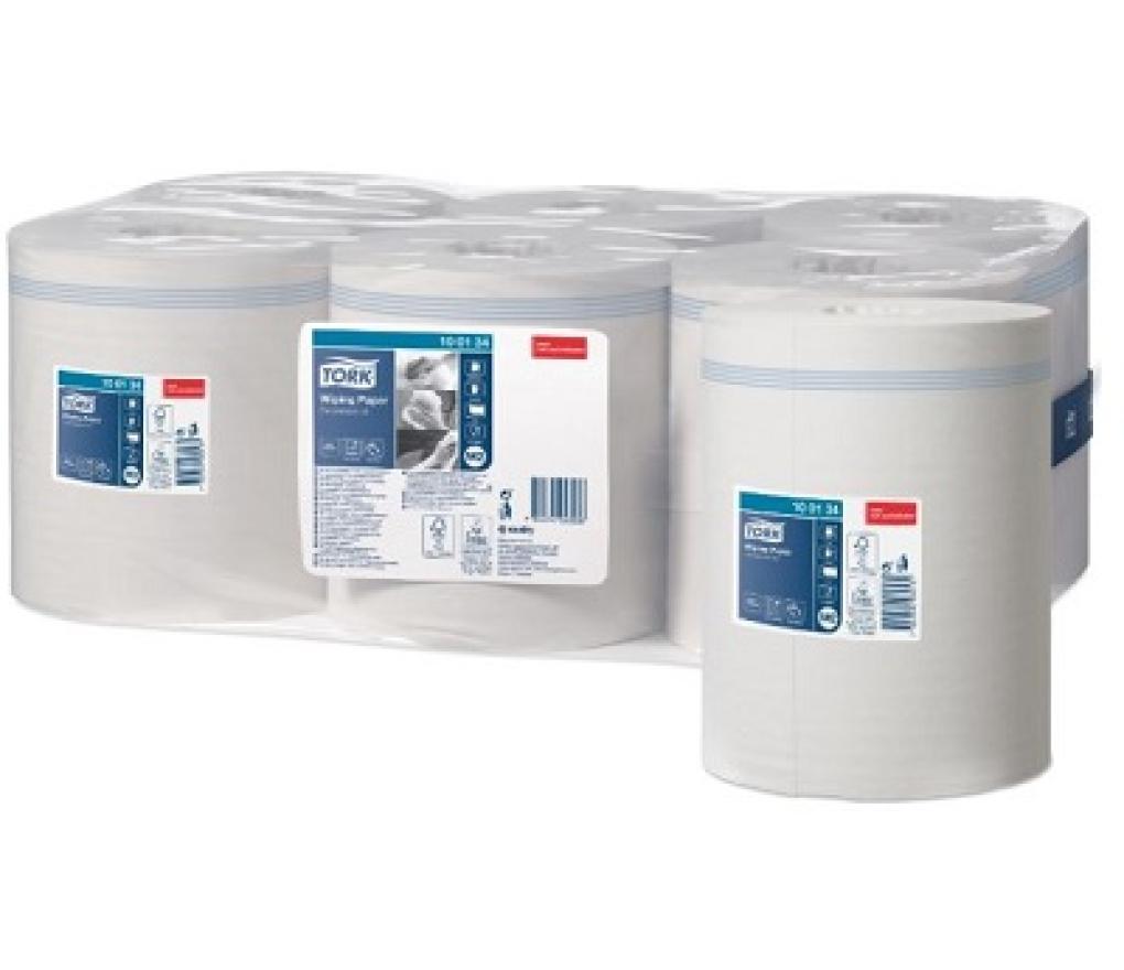 Poetsrol Tork M2 1 laag 24,5 cm x 275 m centerfeed  rollen/6 - Per pak